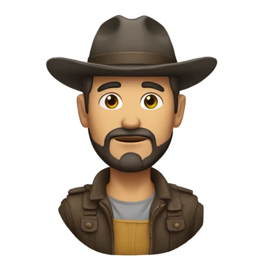 Hombre arepentido trste sticker