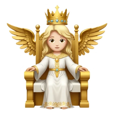 Throne, Angel sticker