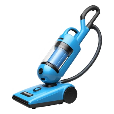 blue cordless vacuum sticker