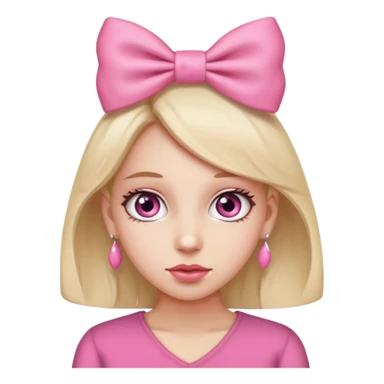 Show her body,make her eyes smaller,the fucking bow ok her ear. sticker