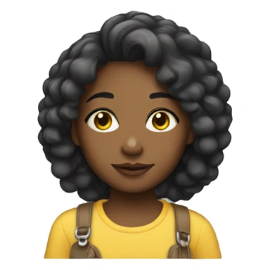 African-American Pansexual girl  sticker