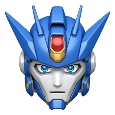 Gundam head  sticker