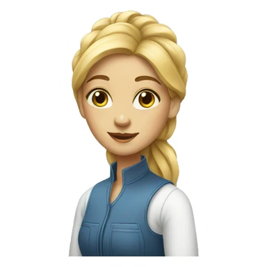 paint artist woman sticker