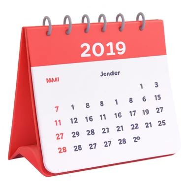 calendar week sticker