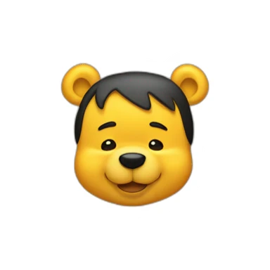 xi jinping winnie the pooh sticker
