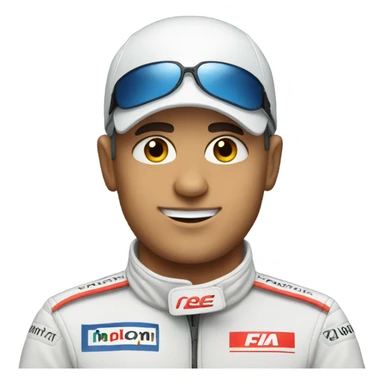 Formula One driver sticker