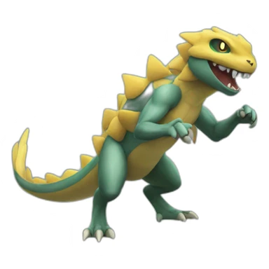 Leviator pokémon sticker