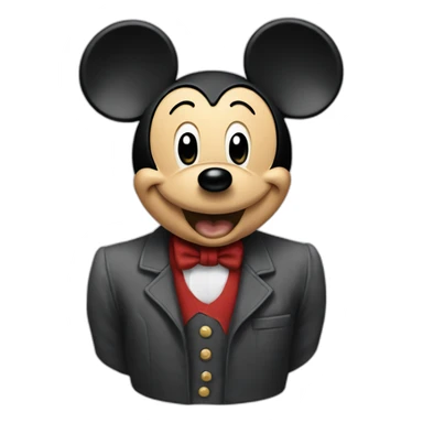 socialist Mickey mouse sticker