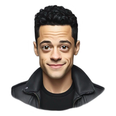 Rami malek sticker