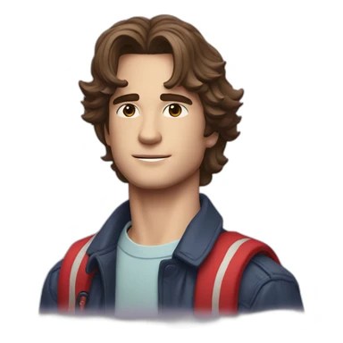 Strangerthings + steveharrington sticker
