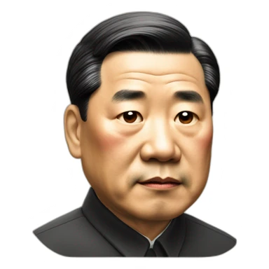 Sad Xi Jinping sticker