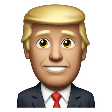 Donald J Trump sticker