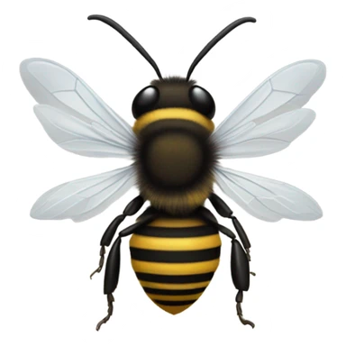 Honey bee sticker