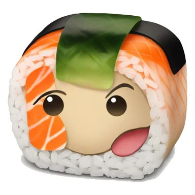 sushi roll sticker