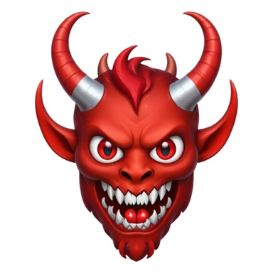 glitter fallen demon evil sticker
