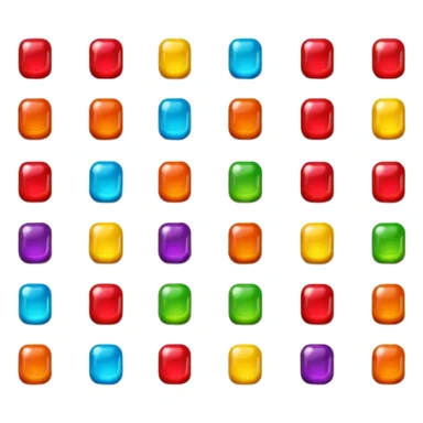 candies beans jelly sticker