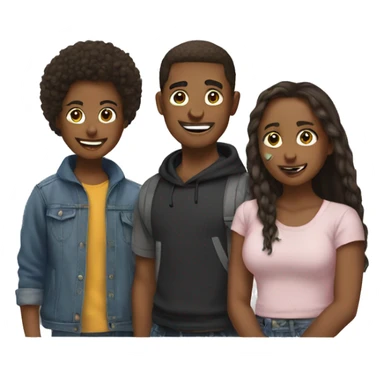 Bro and 3 sisters  sticker