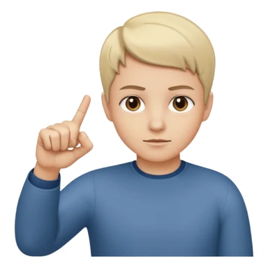 Index Pointing at the Viewer sticker