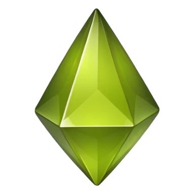  Olive color plumbob sims  sticker