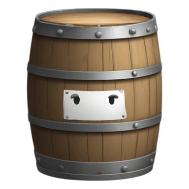 cancelled barrel sticker