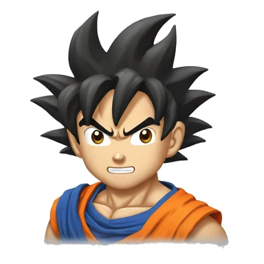 Goku qui dit si sticker