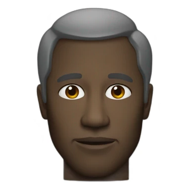 steve mcqueen black director face sticker