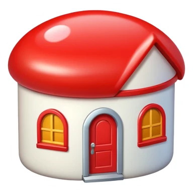 A red pill house  sticker