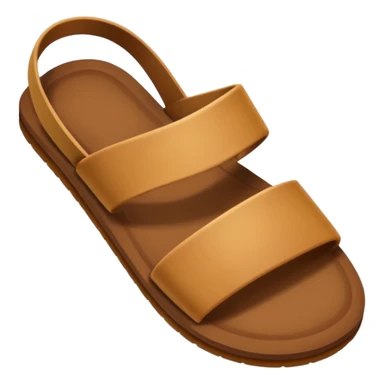 Create a emoji with sandle on hand sticker