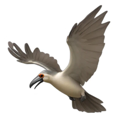 cangrejo volando sticker