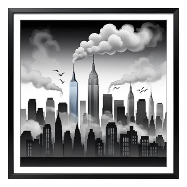 Make a sticker for what happend in New York towers on 9/11 sticker