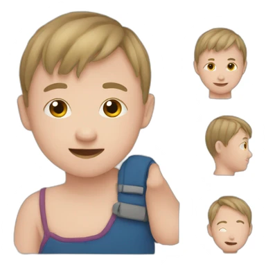 Down's syndrome sticker