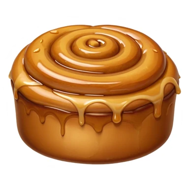 Sticky honey bun sticker