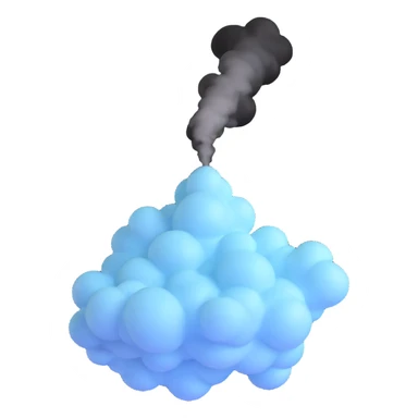 mist vapor sticker