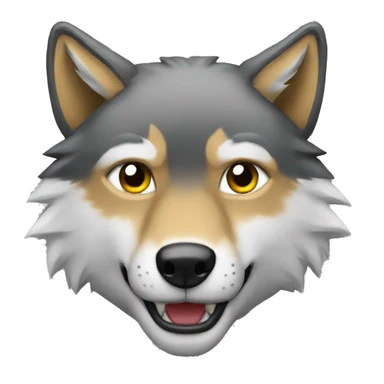 alpha wolf  sticker