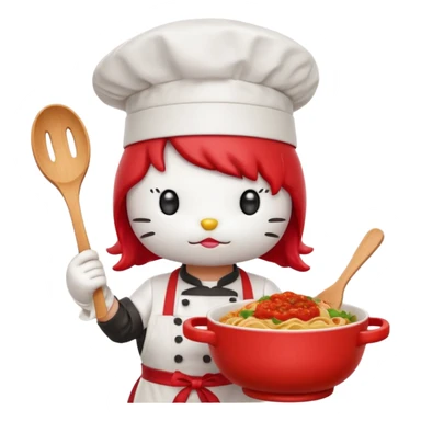 hello kitty arrabbiata sticker
