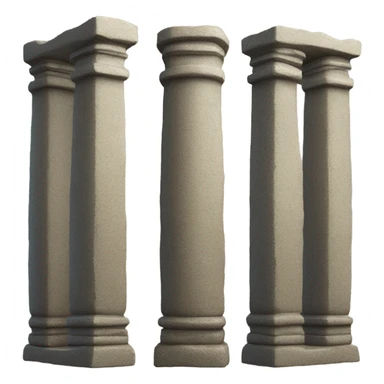 Stone Pillars ￼ sticker