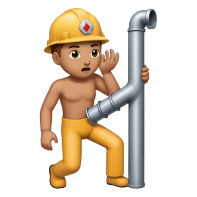 possim getting hit by a metal pipe sticker