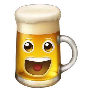 Chat boit bière sticker