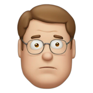Peter griffin cartoon dead sticker