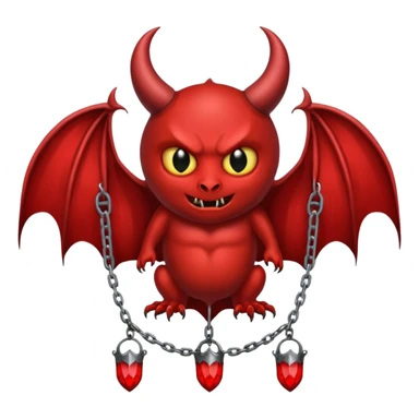 Tarot card the devil sticker