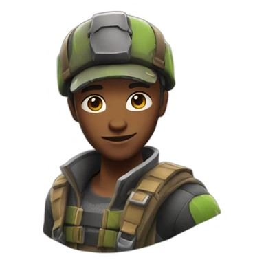 Fortnite character sticker