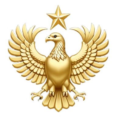 Türk Devletleri Teşkilatı arması ile emoji sticker