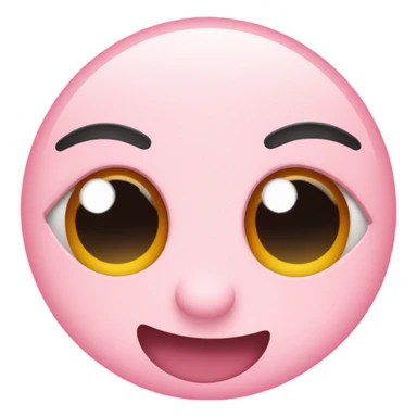 A winking emoji mixed with a heart eyes emoji  sticker