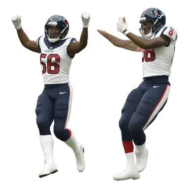 Texans beat chiefs  sticker