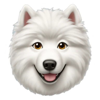 Samoyed dog sticker