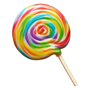 Lollipop with shine  sticker