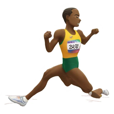 Track and field  sticker