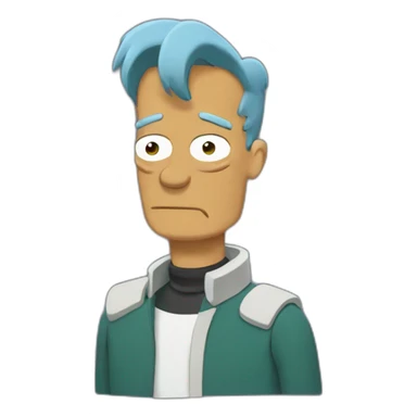 futurama sticker