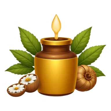 Ayurvedic medicine sticker