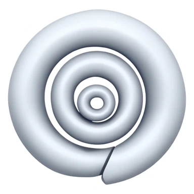 Biała muszla  sticker